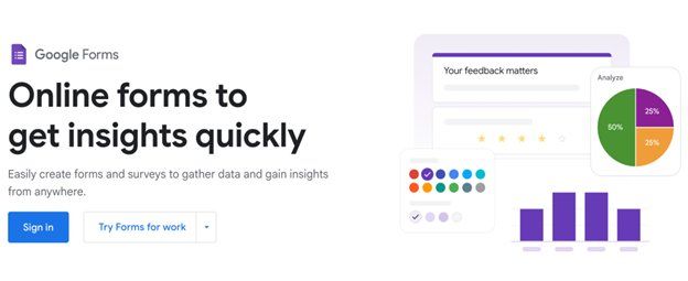 Обзор Google Forms: отличный конструктор простых опросов