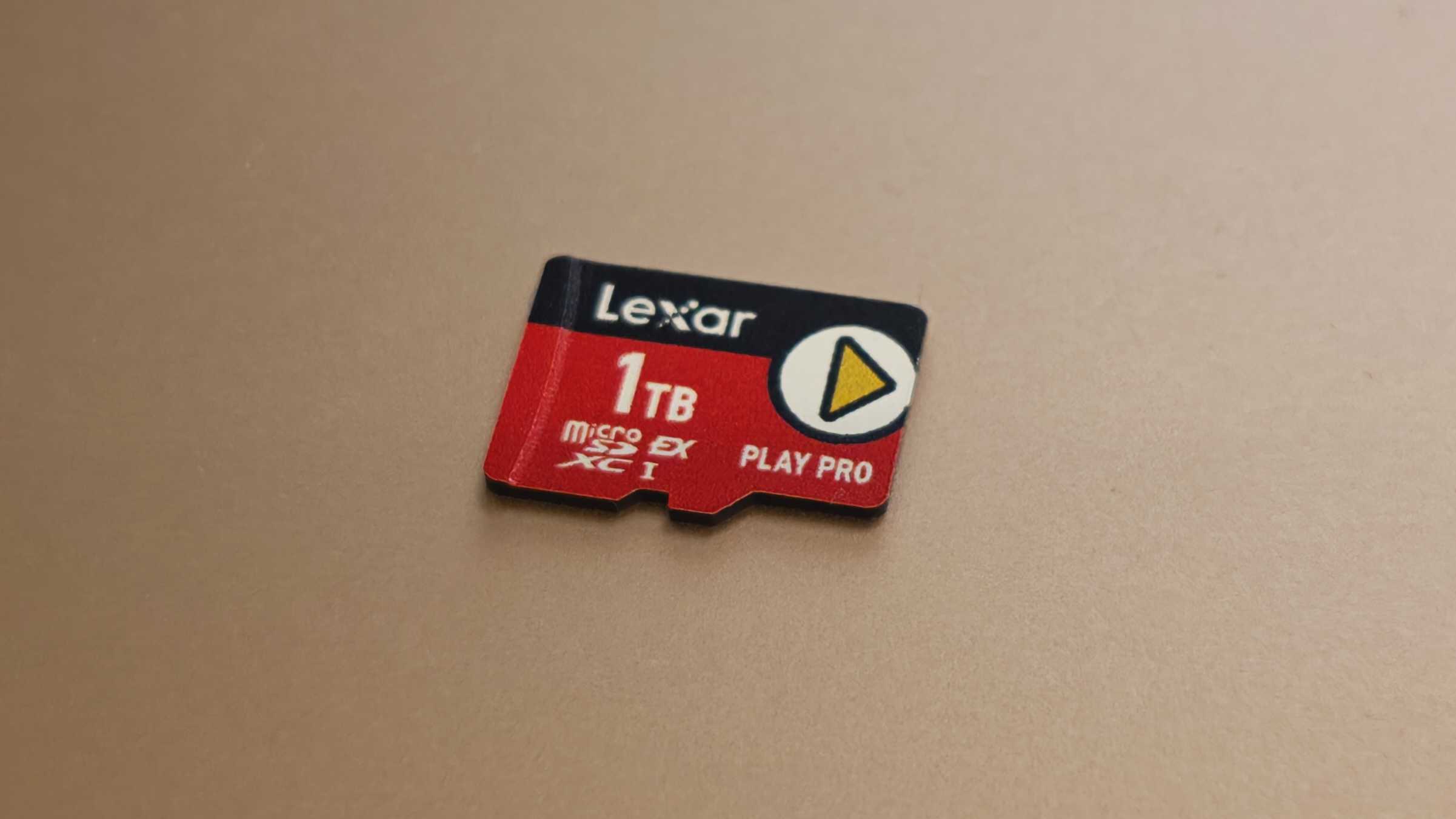 The Lexar Play Pro microSD 
