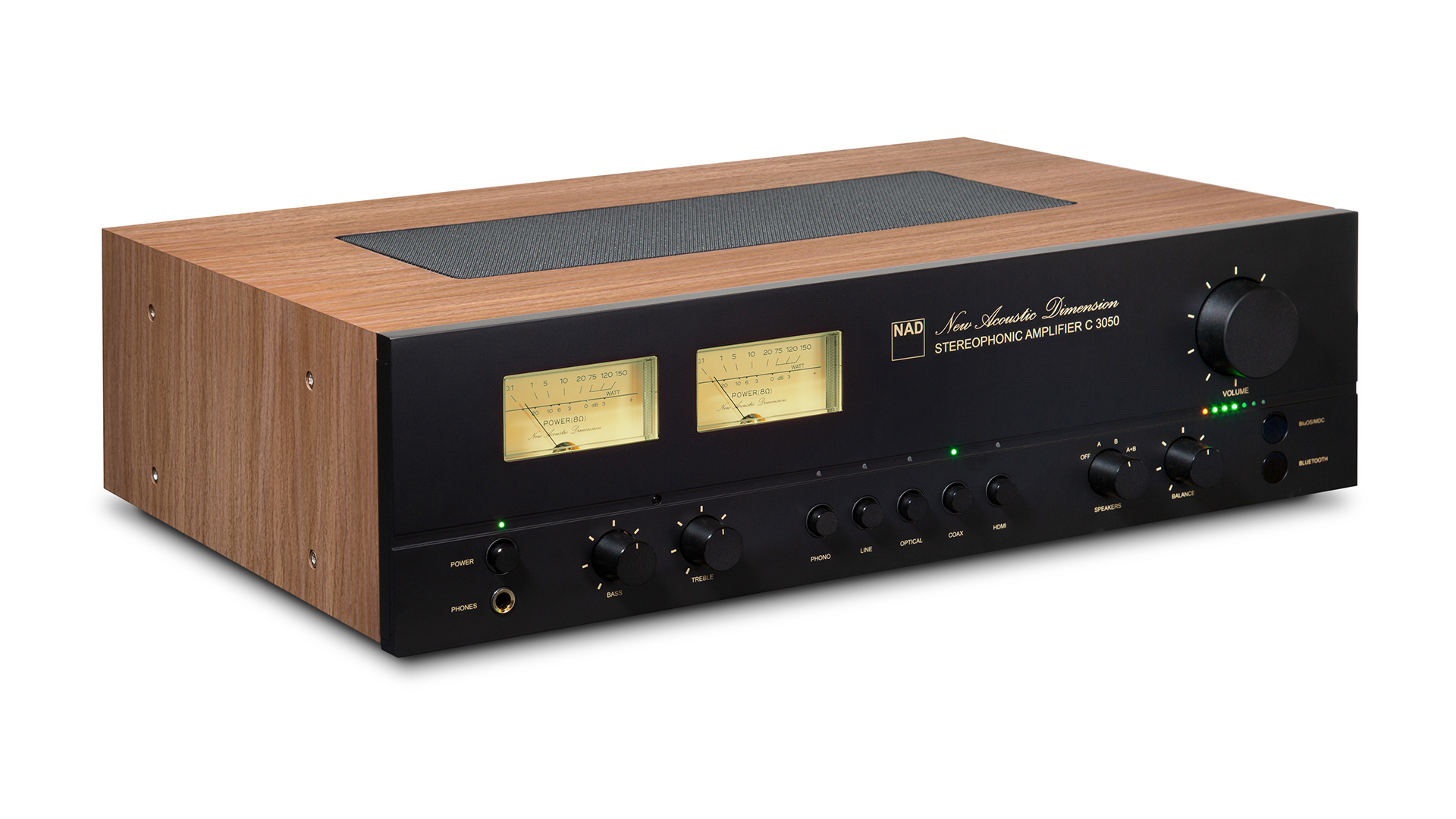 Обзор NAD C 3050 — стриминговый усилитель с модулем MDC2 BluOS-D картинка NAD C 3050