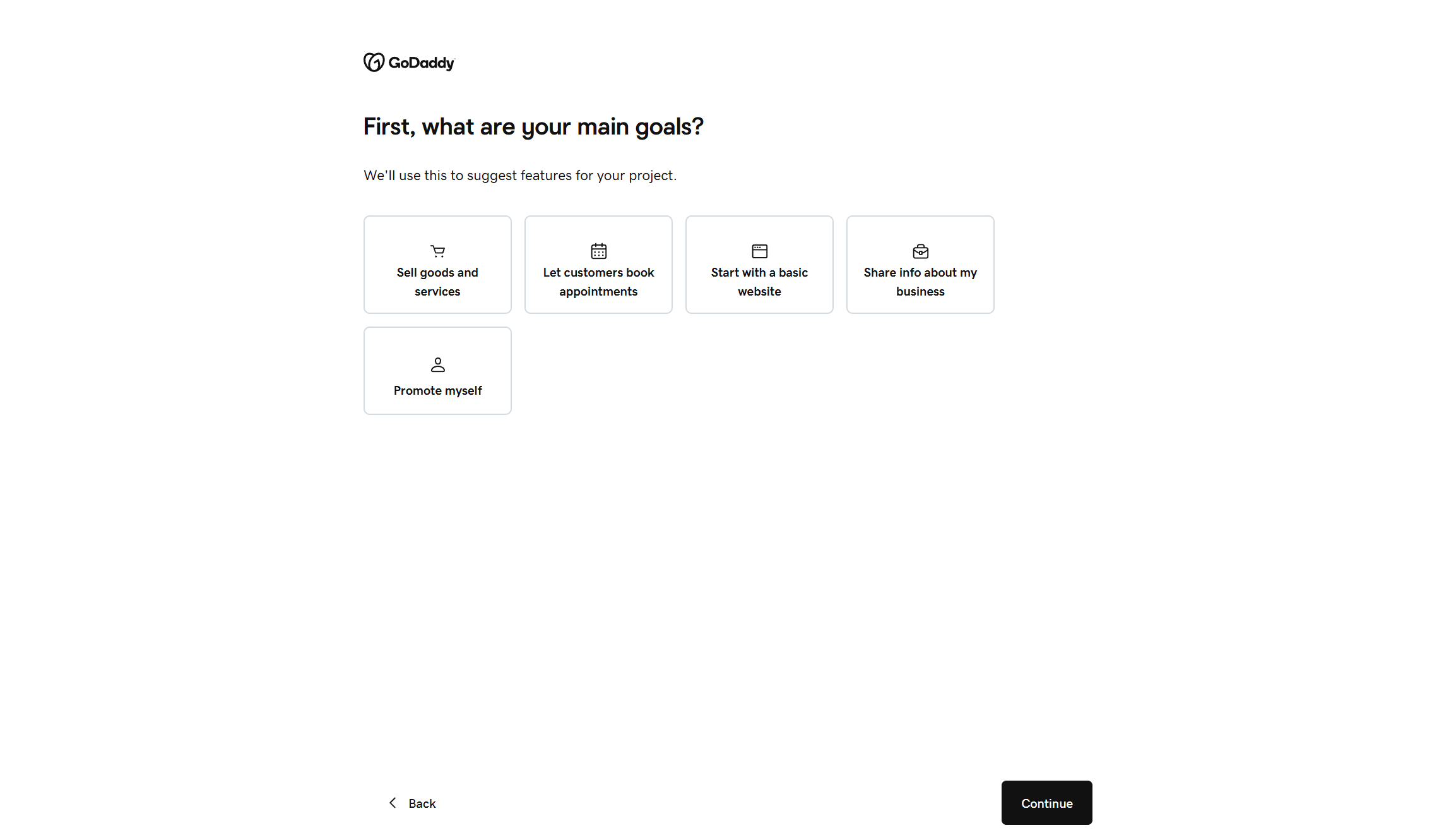 Конструктор сайтов GoDaddy — простой и быстрый