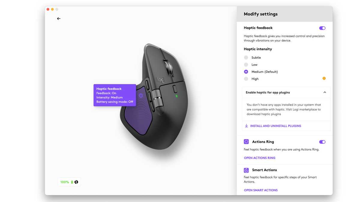 Обзор Logitech MX Master 4: мышь для Mac с инновационными функциями картинка Logitech MX Master 4