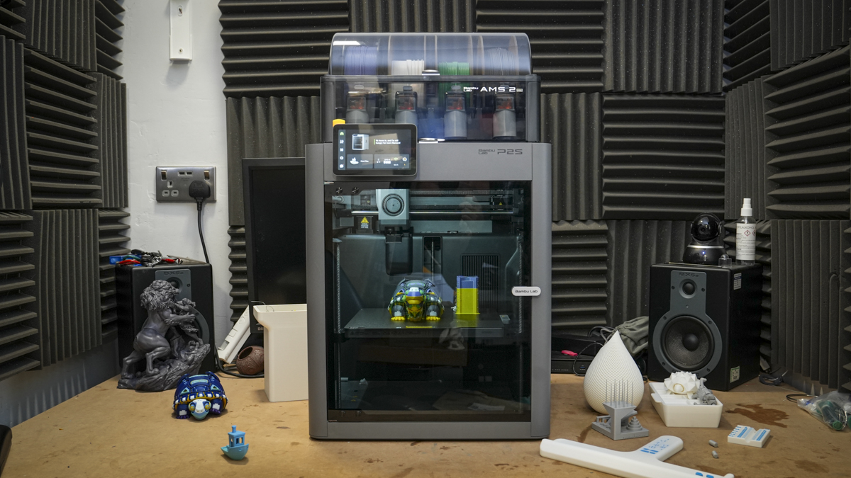3D-принтер Bambu Lab P2S с AMS 2 Pro для точной печати