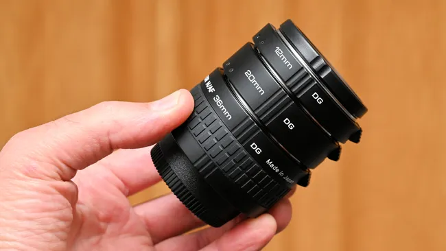 Обзор Kenko Auto Extension Tube Set DG: электрифицированное трио трубок для макросъемки картинка Kenko Auto Extension Tube Set DG