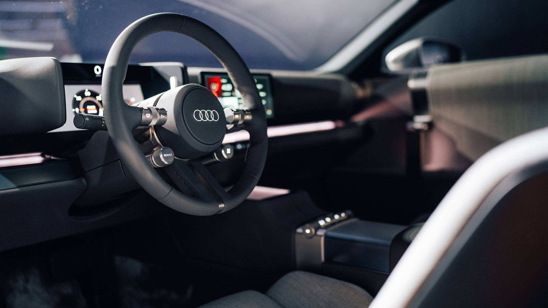 Audi Concept C — первый спорткар, который хочется видеть электрокаром картинка Audi Concept C: электрический спорткар в Лондоне