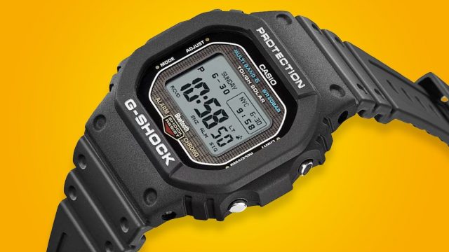 Часы Casio G-Shock GW-BX5600-1: классика с MIP-дисплеем