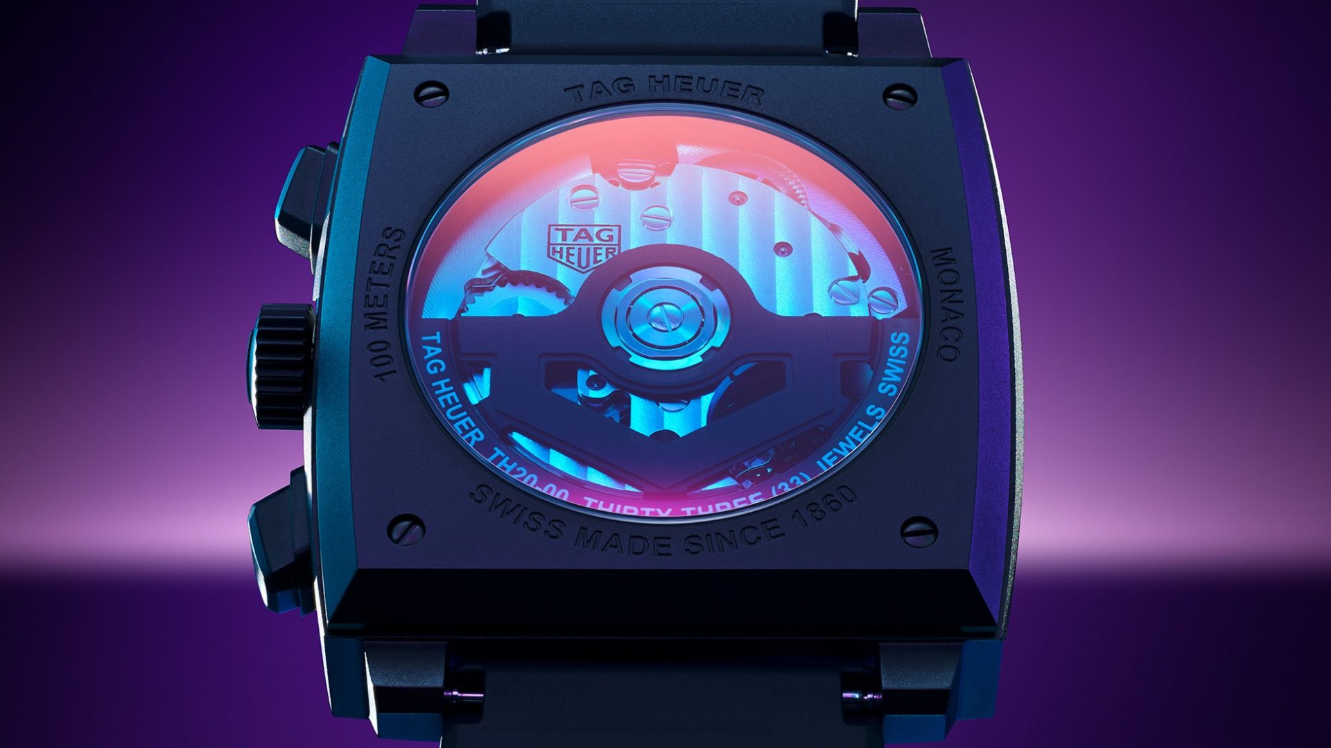 Часы TAG Heuer Monaco с градиентным циферблатом
