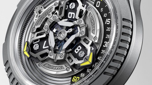 Часы Ulysse Nardin x Urwerk UR-Freak: инновация