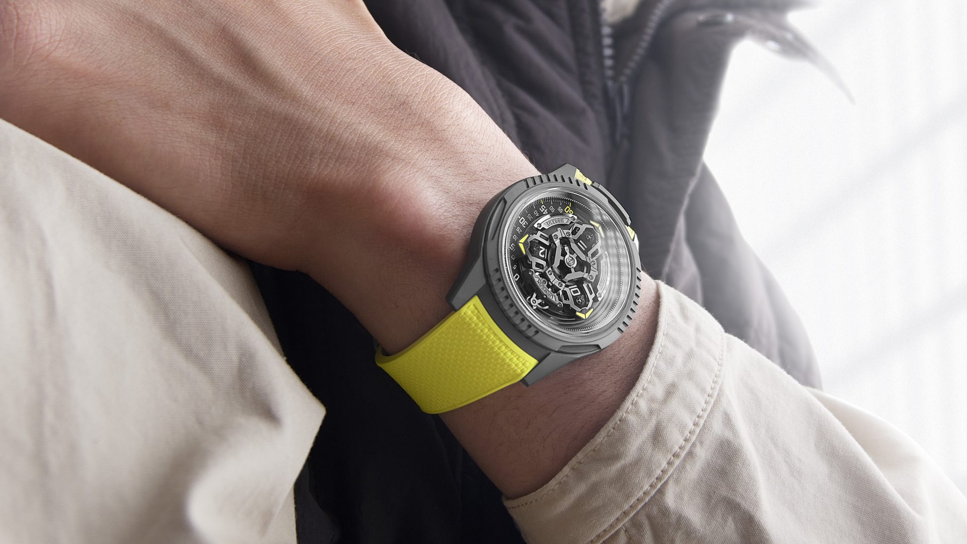 Часы Ulysse Nardin x Urwerk UR-Freak: инновация