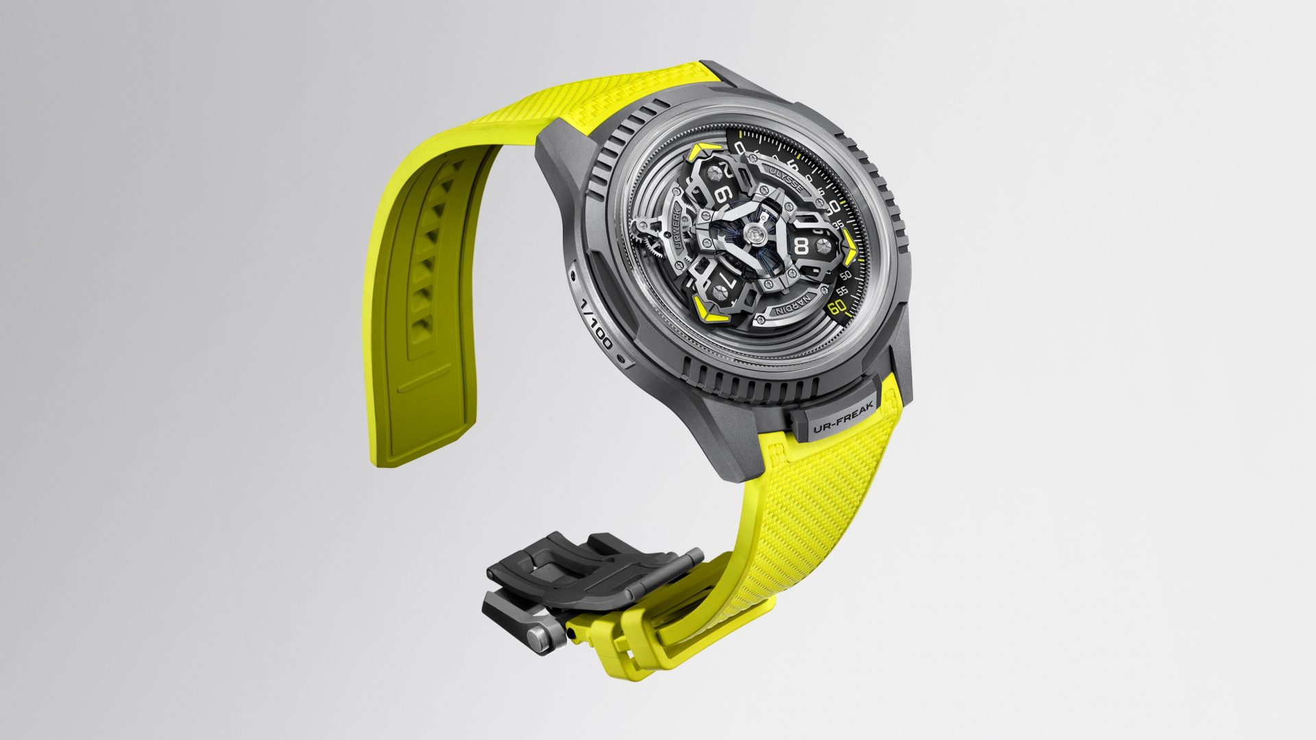 Часы Ulysse Nardin x Urwerk UR-Freak: инновация