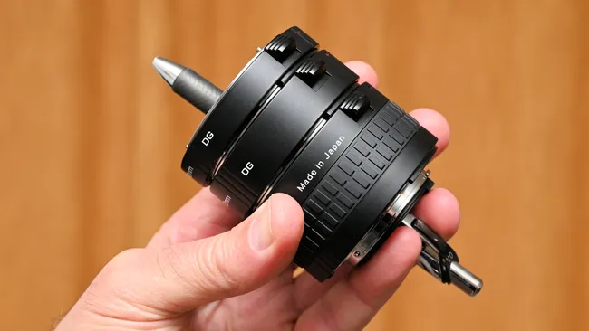 Обзор Kenko Auto Extension Tube Set DG: электрифицированное трио трубок для макросъемки картинка Kenko Auto Extension Tube Set DG