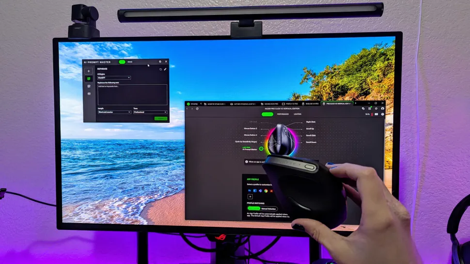 Razer Pro Click V2 Vertical Edition