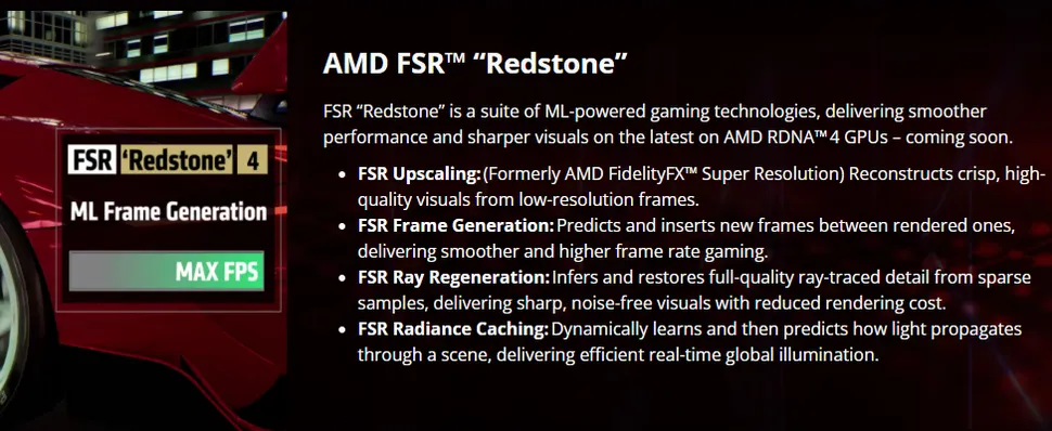 FidelityFX больше нет. AMD запутала всех бессмысленными аббревиатурами FSR и FMF картинка FSR