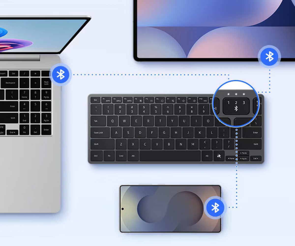 Клавиатура Samsung Smart Keyboard: тонкая, алюминиевая