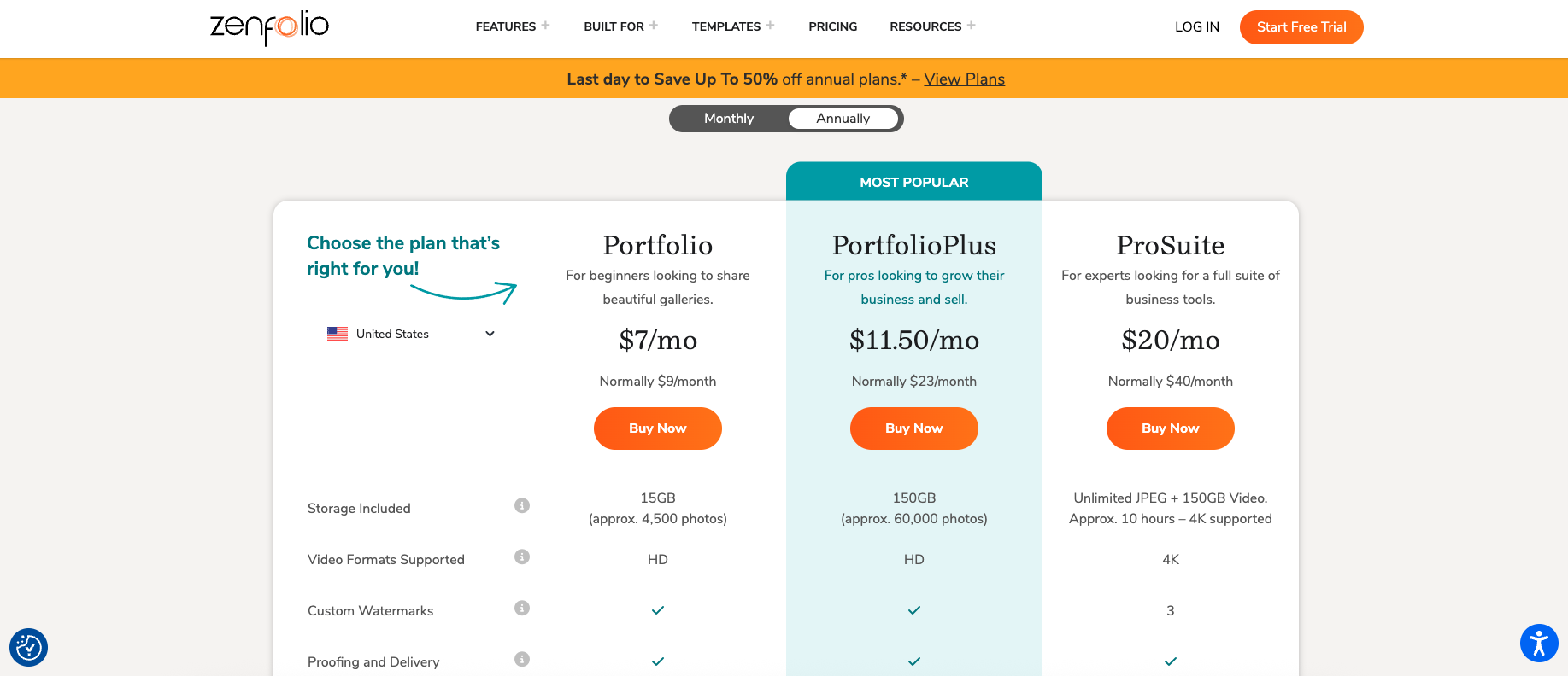 Конструктор сайтов Zenfolio: идеальная платформа для фото
