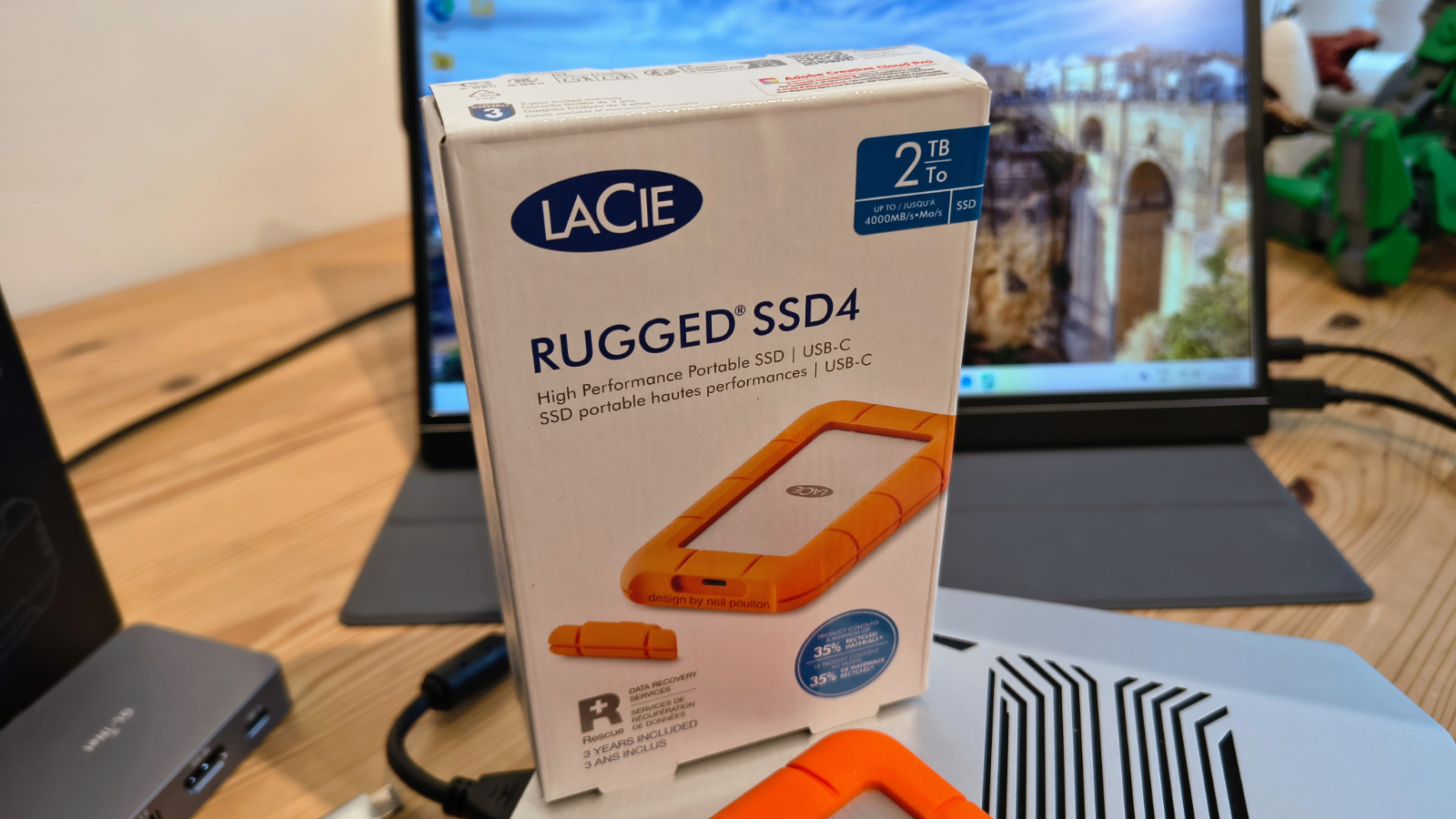 LaCie Rugged SSD4 — быстрый и надежный накопитель