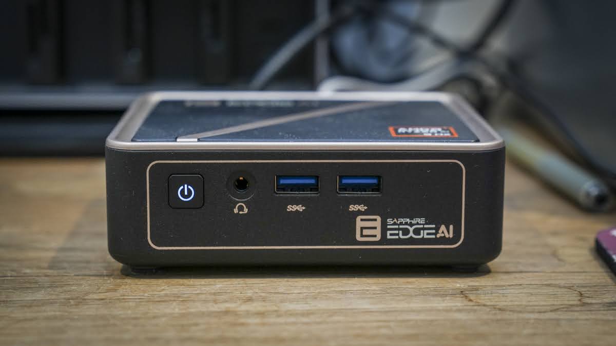 Обзор Sapphire Edge AI 370 — один из самых маленьких и впечатляющих мини-ПК картинка Мини-ПК Sapphire Edge AI 370: мощь на ладони