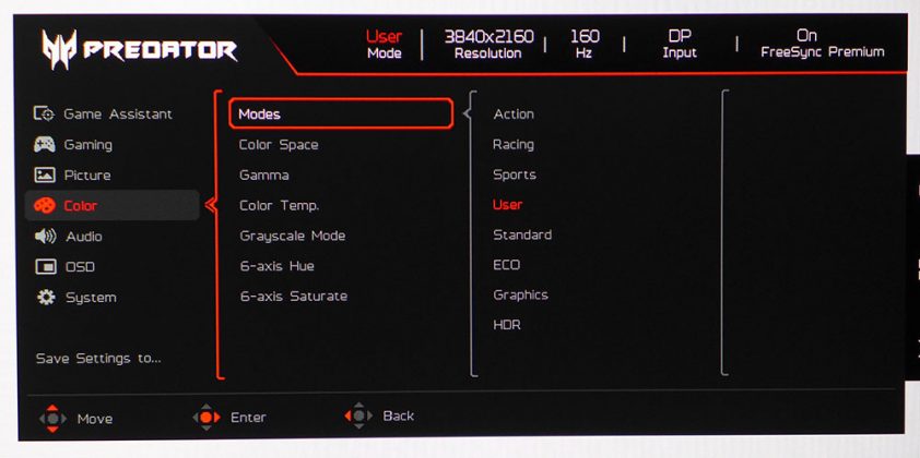 Монитор Acer Predator XB273K V5: 4K с двойной частотой