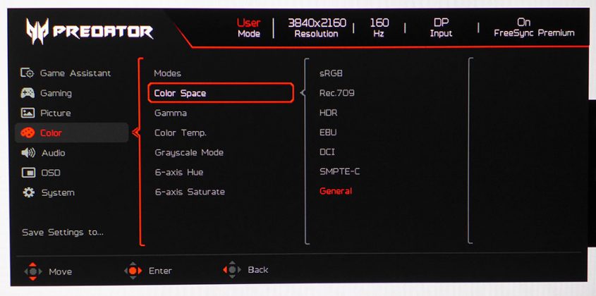 Монитор Acer Predator XB273K V5: 4K с двойной частотой