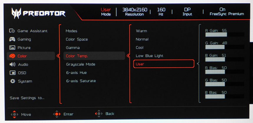 Монитор Acer Predator XB273K V5: 4K с двойной частотой