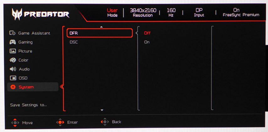 Монитор Acer Predator XB273K V5: 4K с двойной частотой