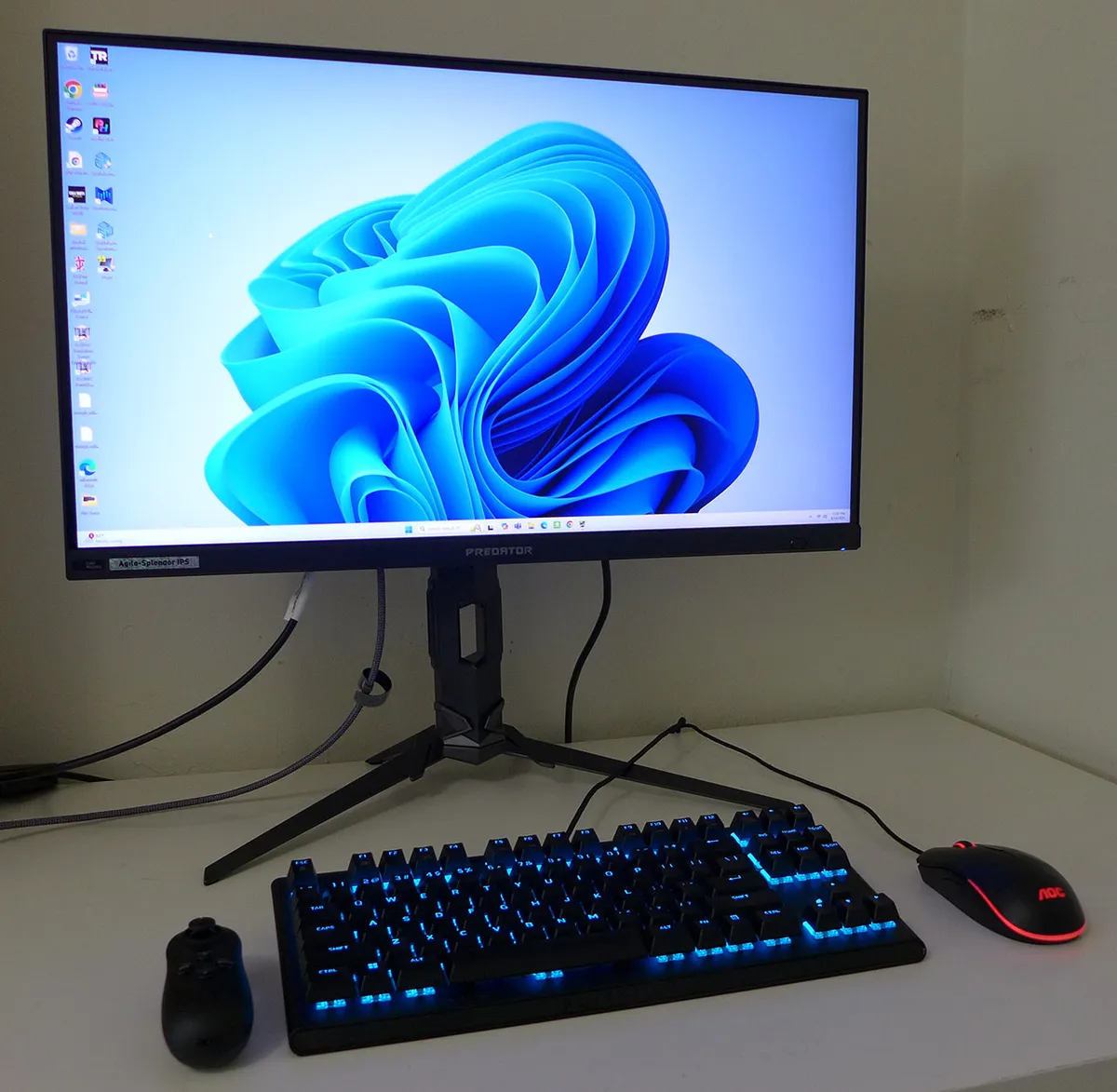 Обзор Acer Predator XB273K V5: яркие цвета монитора и поддержка обновления картинка Монитор Acer Predator XB273K V5: 4K с двойной частотой