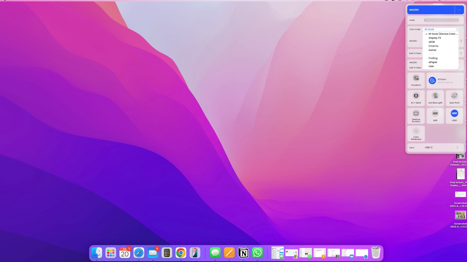Монитор BenQ MA320U: 32 дюйма совершенства для Mac