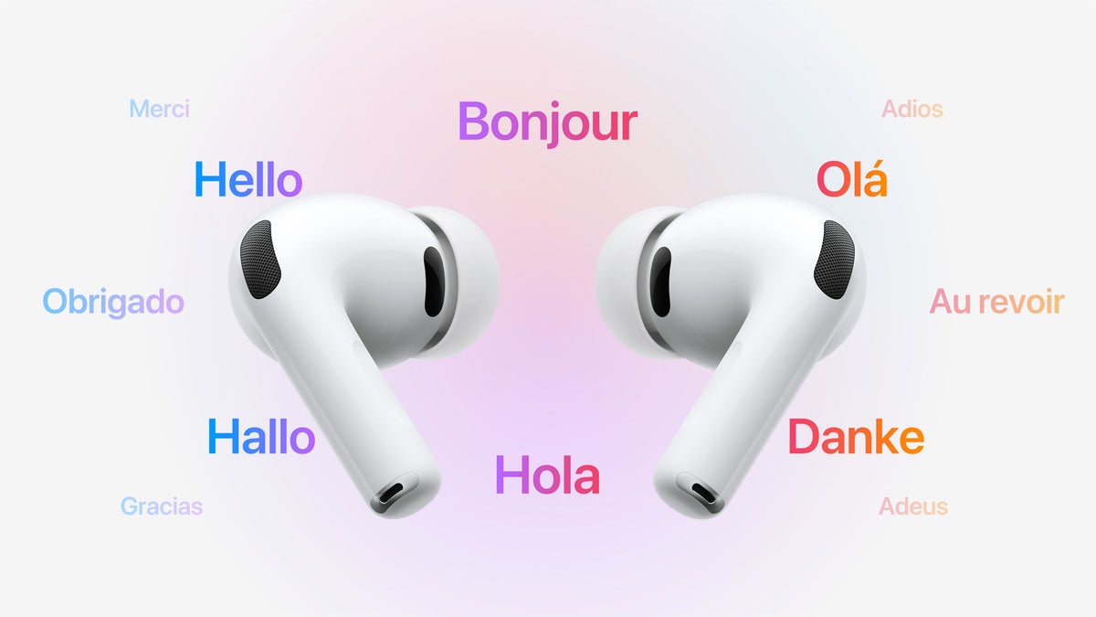 Наушники AirPods Pro получили функцию живого перевода