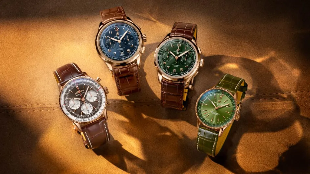 Золотой Navitimer: Преступно красивая новинка от Breitling. Успейте совершить идеальное преступление против серости