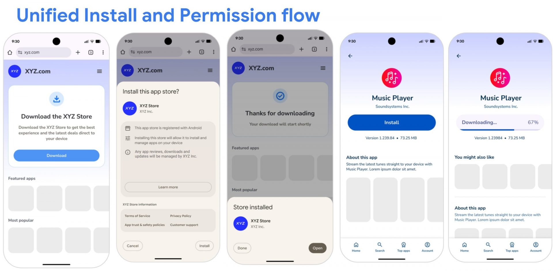 Обновление Android 17 упрощает установку магазинов