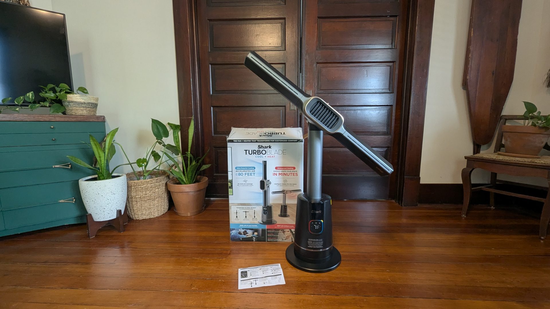Обзор Shark TurboBlade Cool + Heat — мощный вентилятор