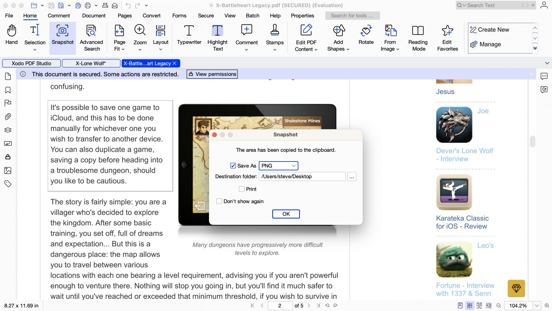 Обзор Xodo PDF Studio — мощный офлайн PDF-редактор