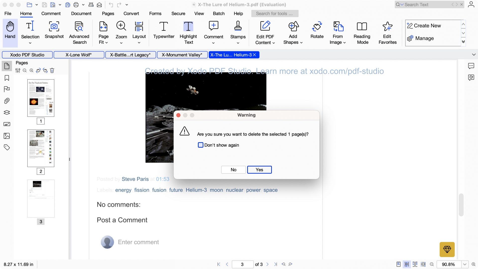 Обзор Xodo PDF Studio — мощный офлайн PDF-редактор