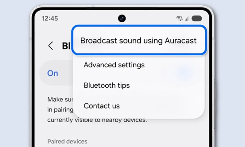 смартфон с One UI 8