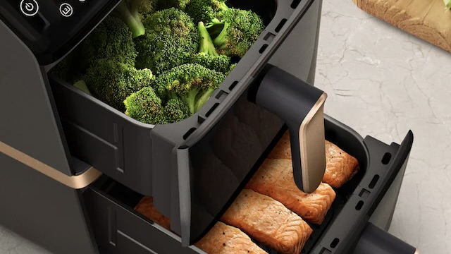 Philips построила «хрущевку» для еды новый двухэтажный аэрогриль — гениальное решение или полный провал