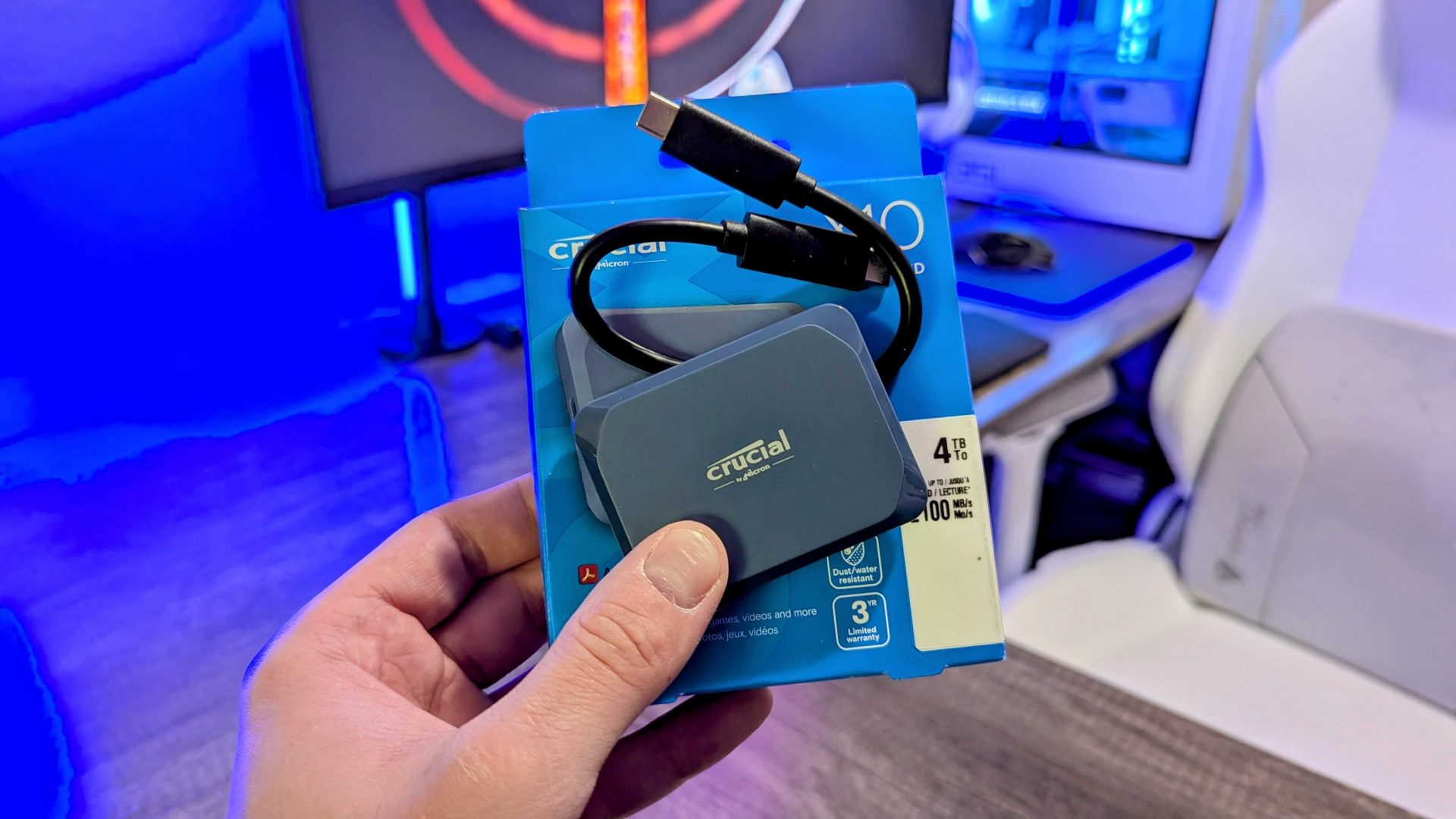 Портативный SSD Crucial X10: компактный накопитель