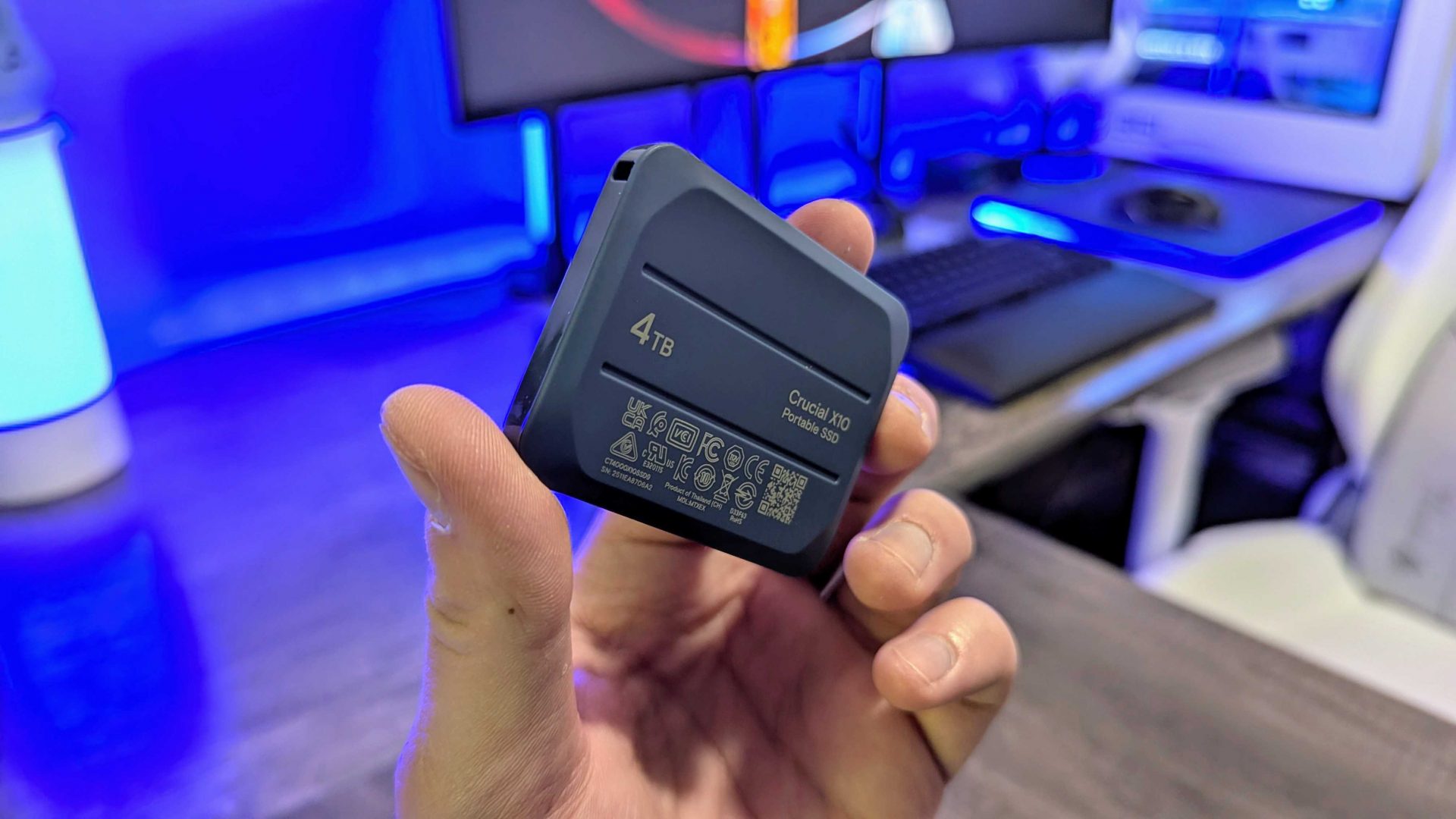 Портативный SSD Crucial X10: компактный накопитель