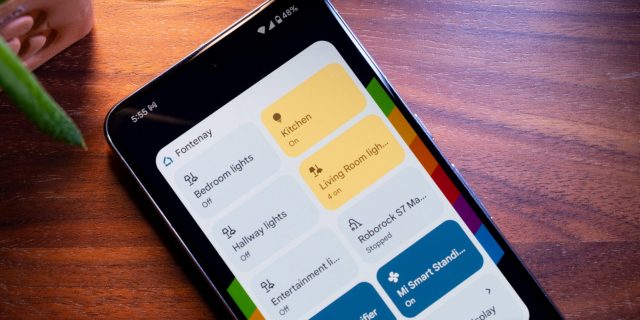 Приложение Google Home: новый дизайн и Matter