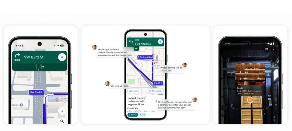 Google Maps теперь с Gemini: возможности, которые меняют навигацию