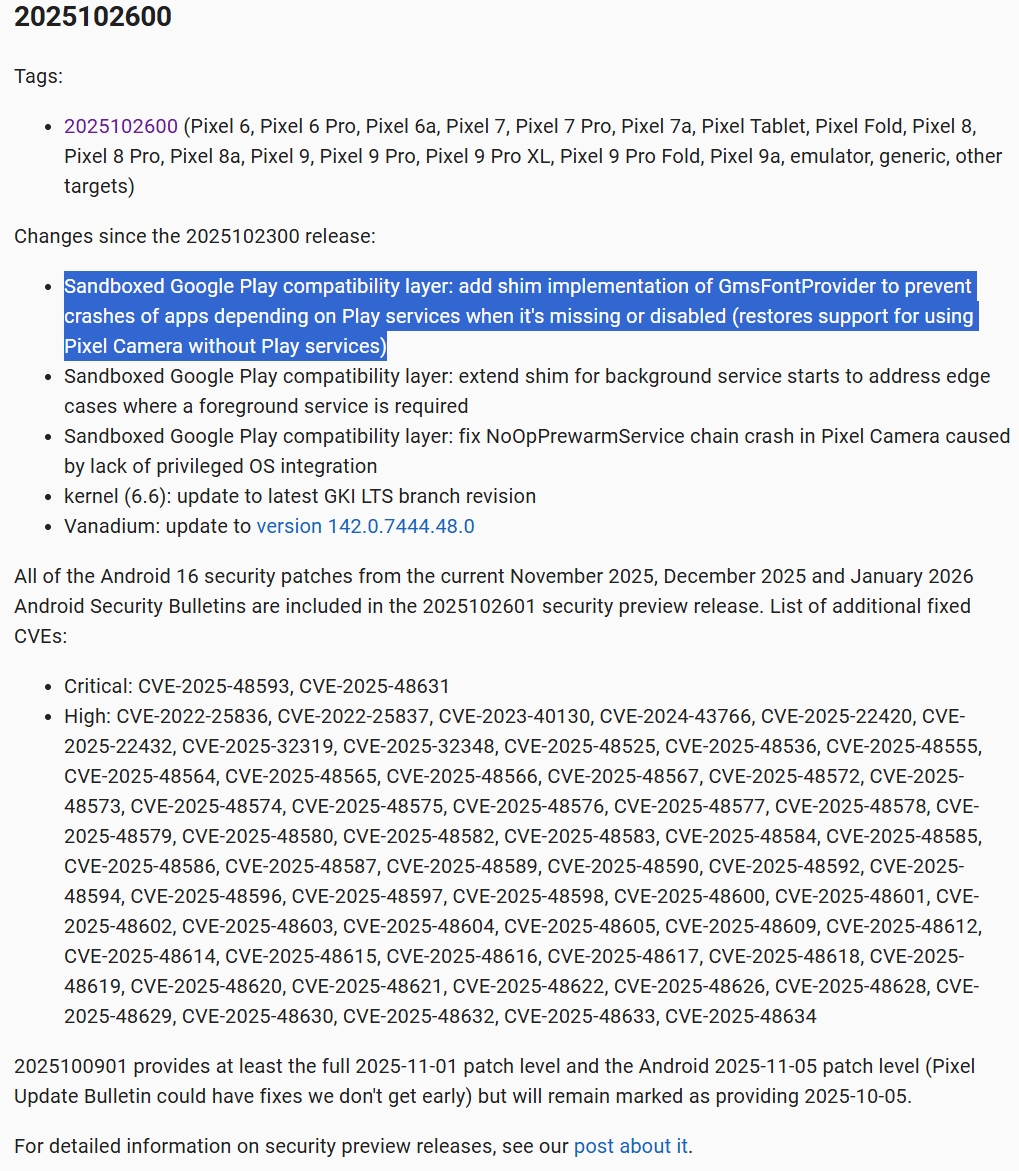 Приложение Pixel Camera на GrapheneOS работает без сбоев