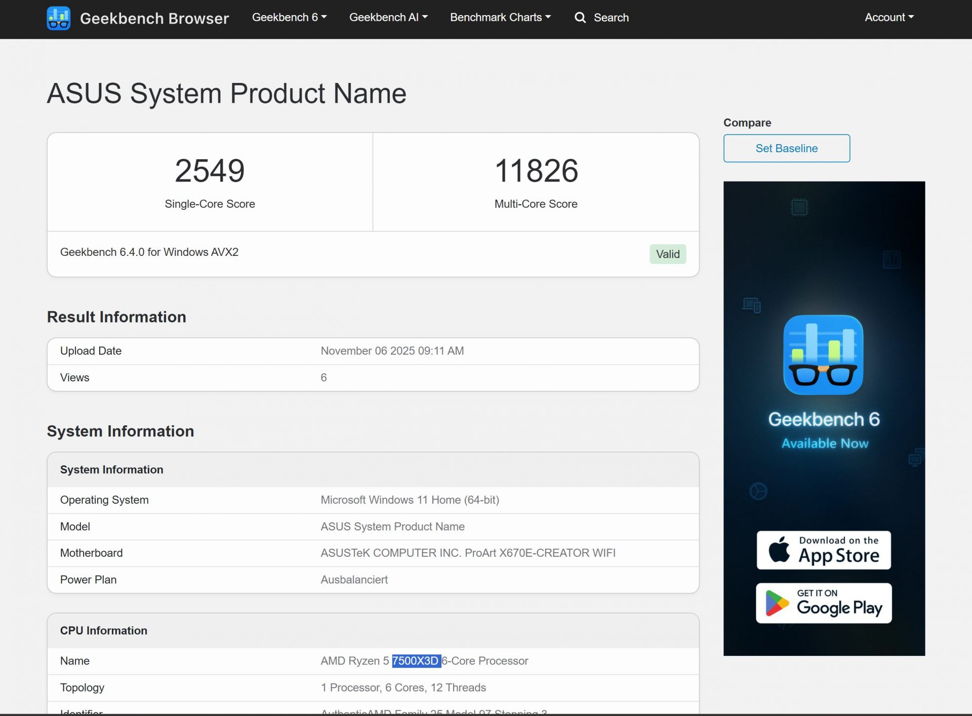 Процессор Ryzen 5 7500X3D: сбалансированная мощь
