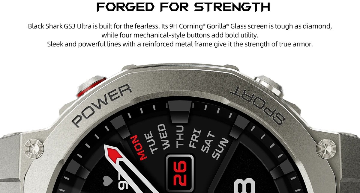 Анонс Black Shark GS3 Ultra — сплошное издевательство. Лучшие неубиваемые часы, которые вы всё равно не купите картинка Провальный анонс Black Shark GS3 Ultra неубиваемые часы, которые никто не сможет купить