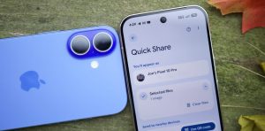 AirDrop от Pixel переходит на другие Android