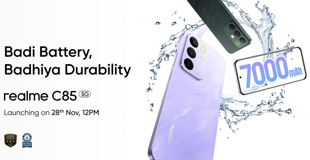 Realme C85 5G — монстр автономности, которому зря дали такой слабый процессор картинка Realme C85 5G — монстр автономности, которому зря дали такой слабый процессор