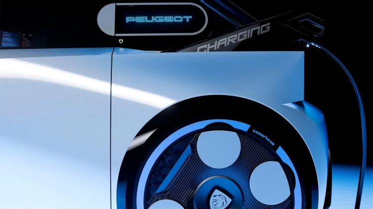 С Peugeot Polygon что-то не так: французы показали электрокар с квадратным рулем, и кажется, они зря это сделали