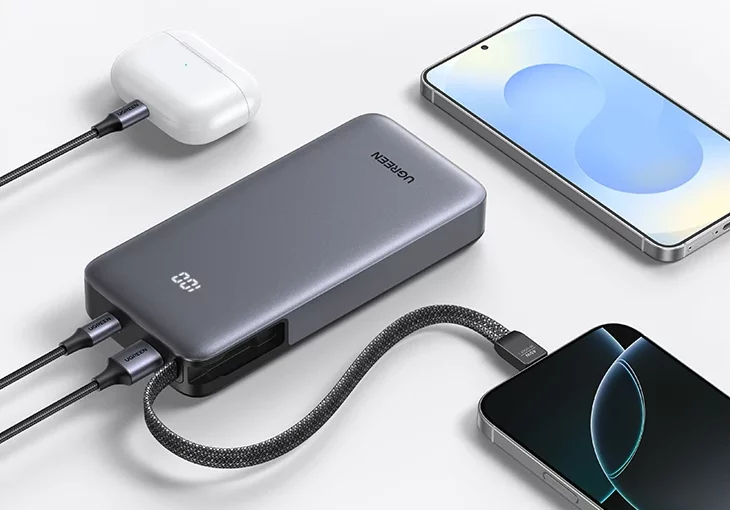 Внешний аккумулятор UGREEN Nexode 45 Вт 20000 мАч