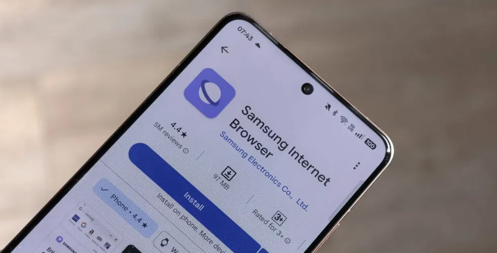 525255Я почти перешёл с Chrome на браузер Samsung. Но не хватило одной мелочи