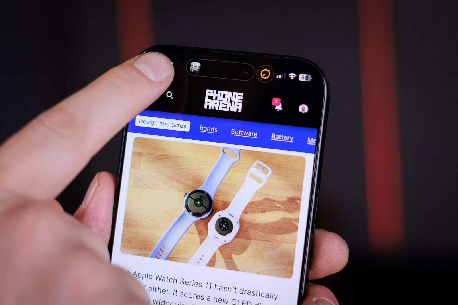 Смартфон iPhone Dynamic Island добавляет виджеты