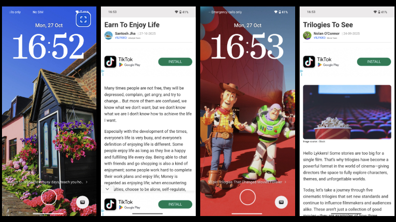 Смартфон Nothing и Lock Glimpse: спорная реклама