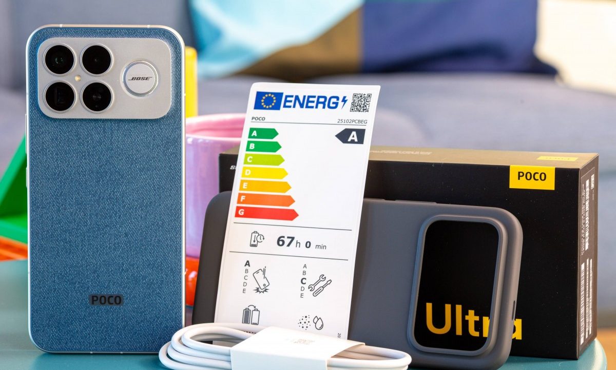 Смартфон Poco F8 Ultra: яркий дисплей, акустика Bose
