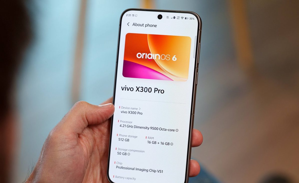 Смартфон vivo X300 Pro: камера, дисплей и OriginOS 6